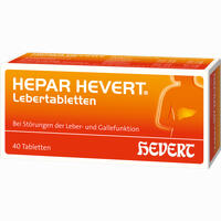 Hepar Hevert Lebertabletten  40 Stück - ab 6,88 €