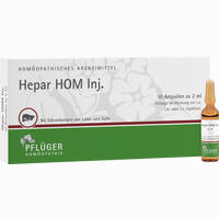 Hepar Hom Inj. Ampullen 10 x 2 ml - ab 12,59 €