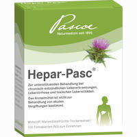 Hepar Pasc Filmtabletten 100 Stück - ab 20,07 €