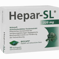 Hepar- Sl 320mg Hartkapseln  200 Stück - ab 14,33 €