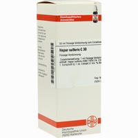 Hepar Sulfuris C30 Dilution 50 ml