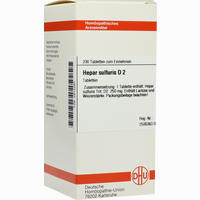 Hepar Sulfuris D2 Tabletten 80 Stück - ab 6,61 €