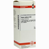 Hepar Sulfuris D30 Dilution 50 ml