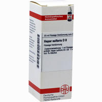 Hepar Sulfuris D8 Dilution Dhu-arzneimittel 20 ml - ab 6,61 €