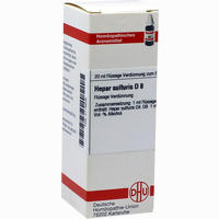 Hepar Sulfuris D8 Dilution DHU-Arzneimittel GmbH & Co. KG 20 ml