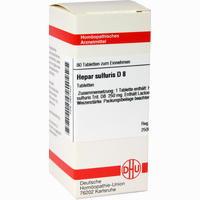 Hepar Sulfuris D8 Tabletten 80 Stück - ab 6,53 €