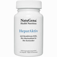 Heparaktiv Sod + Bio- Mariendistel + Bio- Koriander 120 Stück