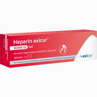 Heparin Axicur 60.000 I.e. Gel Gel axicorp Pharma GmbH 100 g