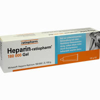 Heparin-ratiopharm 180.000 Gel 100 g - ab 29,42 €