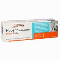Heparin Ratiopharm 60000 Salbe  100 g - ab 13,47 €