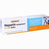 Heparin Ratiopharm 60000 Salbe  100 g - ab 13,17 €