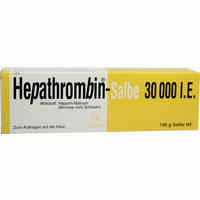 Hepathrombin- Salbe 30000 I.e.  Teofarma s.r.l. 150 g - ab 8,16 €