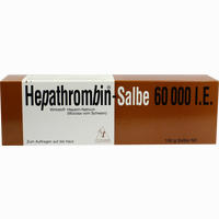 Hepathrombin 60000 Salbe  100 g - ab 12,63 €