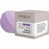 Herbliz 150mg Cbd Lavendel Badekugel Bad 1 Stück