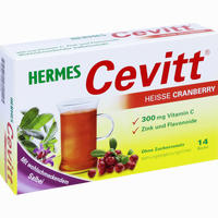 Hermes Cevitt Heisse Cranberry Granulat 14 Stück 