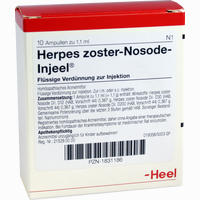 Herpes Zoster- Nosode- Injeel Ampullen  10 Stück - ab 18,02 €
