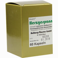 Herzgespann Bioxera Kapseln 60 Stück - ab 12,95 €