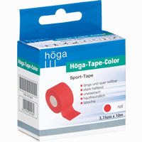 Höga- Tape Color Rot 3.75 Cmx10m Pflaster 1 Stück