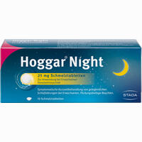 Hoggar Night 25 Mg Schmelztabletten  10 Stück - ab 5,99 €