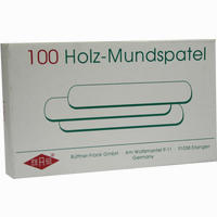 Holzmundspatel Büttner-frank 100 Stück
