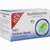 H&s Bio Bachblütentee Schöner Abend Filterbeutel 20 x 1.5 g