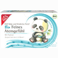 H&s Bio Feines Atemgefühl Baby- und Kindertee 20 x 1.2 g