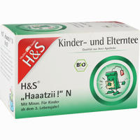 H&s Bio Haaatzii N Kinder- und Elterntee Filterbeutel 20 Stück 