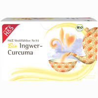 H&s Bio Ingwer- Curcuma 20 x 1.25 g