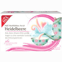 H&s Heidelbeere mit B- Vitaminen Zink und Selen 20 x 2.5 g
