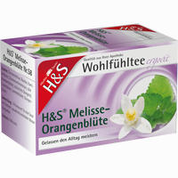 H&s Melisse- Orangenblüte Filterbeutel 20 Stück 