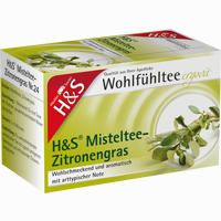 H&s Misteltee- Mischung mit Zitronengras Filterbeutel 20 Stück