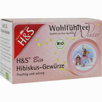 H&s Wintertee Bio Hibiskus- Gewürze 20 x 2.5 g