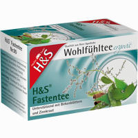 H&s Wohlfühltee Fastentee Filterbeutel 20 Stück