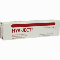 Hya- Ject Fertigspritze 1 Stück - ab 20,80 €