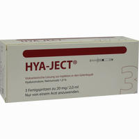 Hya- Ject Fertigspritze 1 Stück - ab 22,90 €