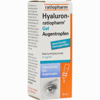 Hyaluron- Ratiopharm Gel Augentropfen  10 ml - ab 4,98 €