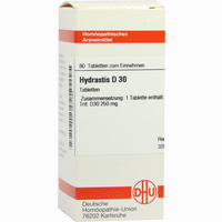 Hydrastis D30 Tabletten 80 Stück