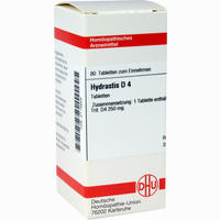 Hydrastis D4 Tabletten 80 Stück - ab 6,64 €