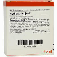 Hydrastis- Injeel Ampullen 10 Stück