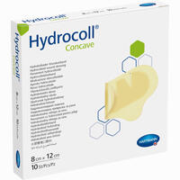 Hydrocoll Concave 8x12cm Hydrokolloidverband 10 Stück