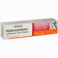 Hydrocortison- Ratiopharm 0.5% Creme  30 g - ab 2,88 €