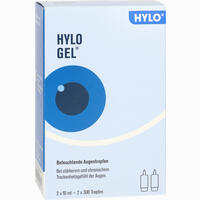 Hylo- Gel Augentropfen Bios Medical Services GmbH 2 x 10 ml
