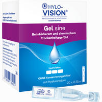 Hylo- Vision Gel Sine Einzeldosispipetten 60 x 0.35 ml - ab 6,85 €