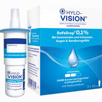 Hylo- Vision Safedrop 0.1% Augentropfen 10 ml - ab 7,85 €