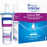 Hylo- Vision Safedrop Gel Augentropfen 10 ml - ab 9,32 €