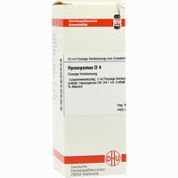 Hyoscyamus D4 Dilution 20 ml - ab 7,04 €