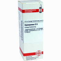 Hyoscyamus D6 Dilution 20 ml - ab 7,49 €