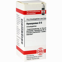 Hyoscyamus D6 Globuli Dhu-arzneimittel 10 g