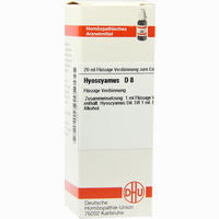 Hyoscyamus D8 Dilution 20 ml 