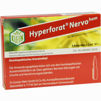 Hyperforat Nervohom Injektionslösung 10 x 2 ml - ab 7,71 €